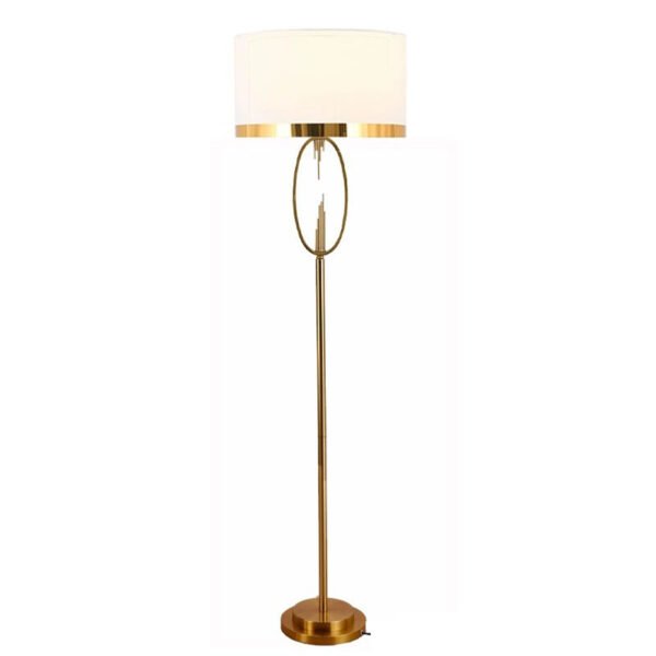 Luxe Metal Floor Lamp
